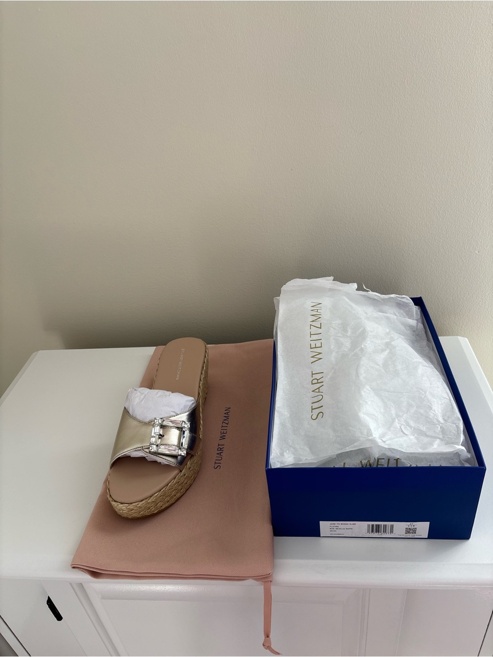 June 75 Wedge Slide Sandal Stuart weitzman - Picture 2 of 3